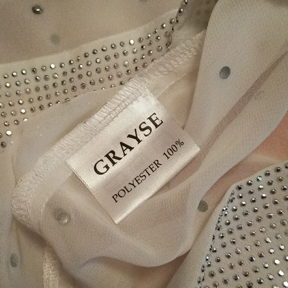 Grayse Silver Studded Top - Picture 7 of 10